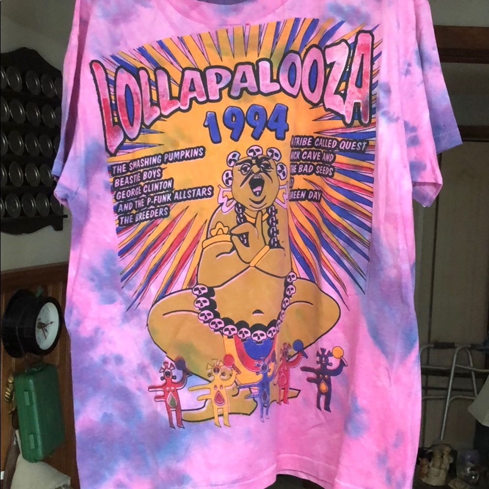 🏖 * RARE * Lollapalooza 1994 T-shirt